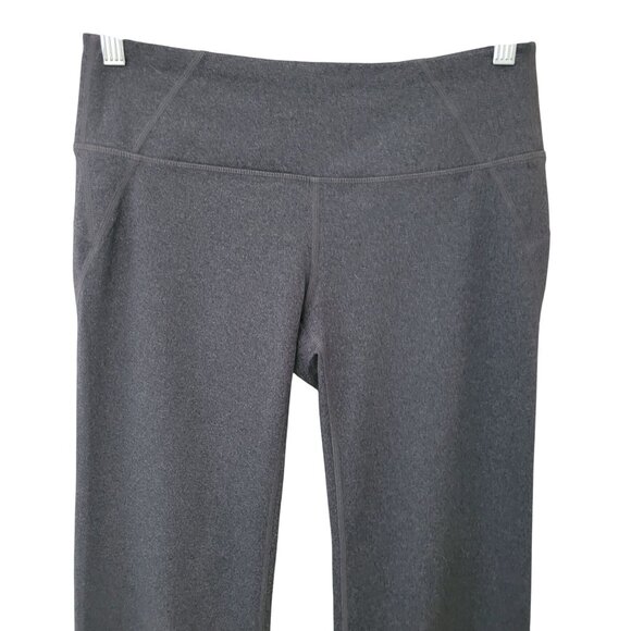 Athleta Full-Length Yoga Pants Womens Size S Gray Stretch Activewear Athleisure - Picture 3 of 6